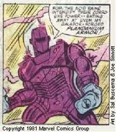 Hammerhand (Spaceknight) (Bron) (Comic Book Character)