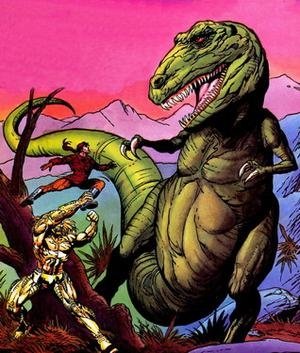Marvel T Rider Rex Tyrannosaurus Rex (Dinosaur | Marvel) (Comic Book Character)