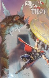 Marvel Comics's Godzilla vs Thor Issue # 1b