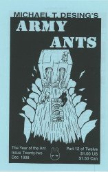 Teddy Bear Press's Michael T. Desing's Army Ants Issue # 22