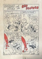 Disney Comics's Donald Duck and the Red Feather Issue nn