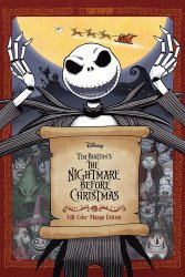 TokyoPop/Mixx's Tim Burton's Nightmare Before Christmas Manga Hard Cover # 1b