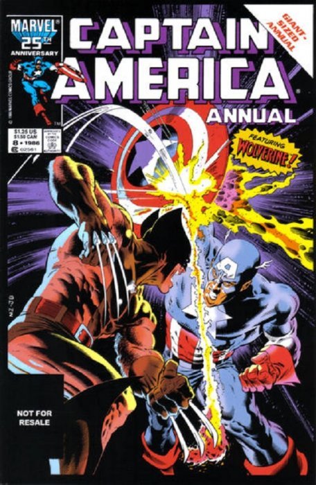 Captain America Annual # 8 (Marvel Comics)