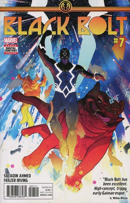 アメコミ・英語　全2巻セット　BLACK BOLT Sneak Peek: Marvel's ''Black Bolt'