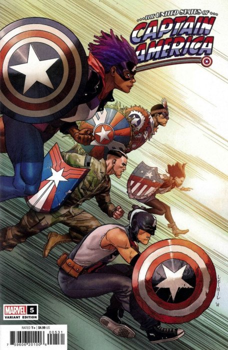 The United States of Captain America Issue # 1 (Marvel Comics)