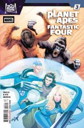 Marvel Comics's Planet of the Apes vs Fantastic Four Issue # 3