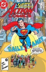 DC Comics's Action Comics Issue # 583facsimile-c