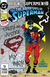 DC Comics's The Adventures of Superman Issue # 501facsimile