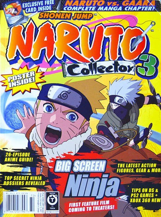 Naruto Collector Issue # 3 (Viz Media)