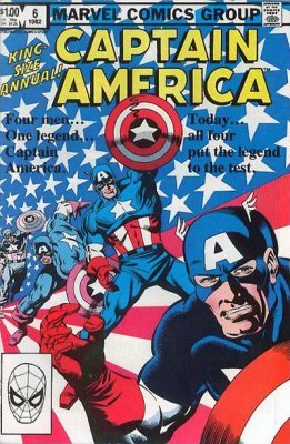 Captain America Annual # 8 (Marvel Comics)