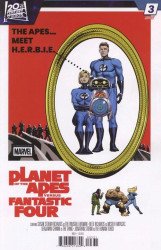 Marvel Comics's Planet of the Apes vs Fantastic Four Issue # 3c