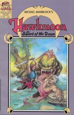 アメコミリーフ Hawkmoon Comics Hawkmoon: Sword of Dawn Issue # 1 (First Comics)