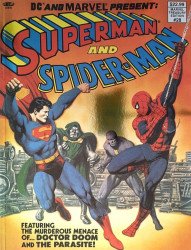 DC Comics's DC and Marvel Present: Superman and Spider-Man Treasury Edition #28 - Facsimile Edition Issue # 28c