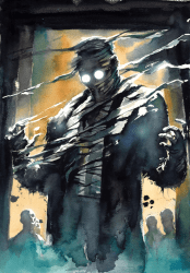 Skybound's Universal Monsters: The Invisible Man Issue # 1at comic shop