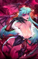 Udon Entertainment's Darkstalkers x Street Fighter: Blood Throne Issue # 1e