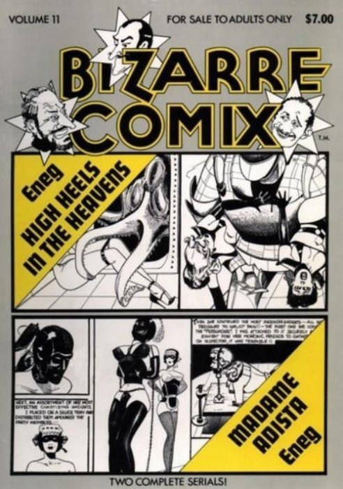 アート・デザイン・音楽 Bizarre Comix Volume 11 Bizarre Comix Vol.11 / eneg（エネグ／アーヴィング・クロウ