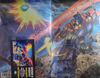 Skybound's Transformers Issue # 25pcb hobby-b