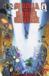 Marvel Comics's Godzilla Destroys the Marvel Universe Issue # 1g