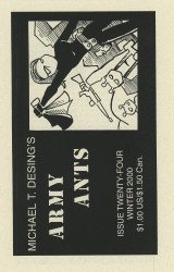 Teddy Bear Press's Michael T. Desing's Army Ants Issue # 24