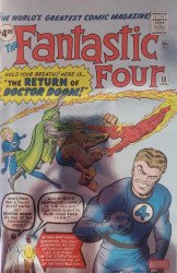 Marvel Comics's Fantastic Four Issue 10facsimile-b