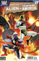 Marvel Comics's Alien vs Captain America Issue # 3