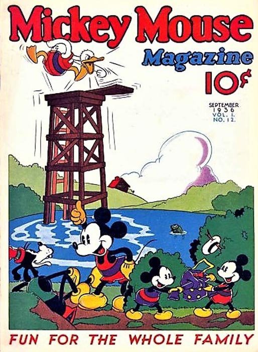 mickey magazine（ドナルド） Mickey Mouse Magazine (1935-1940 Western) comic books