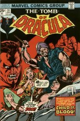 Marvel Comics's The Tomb of Dracula Issue 31