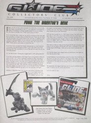Fun Publications's G.I. Joe: Collectors' Club Newsletter Issue # 7
