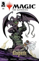 Dark Horse Comics's Magic the Gathering: Untold Stories - Elspeth Issue # 3