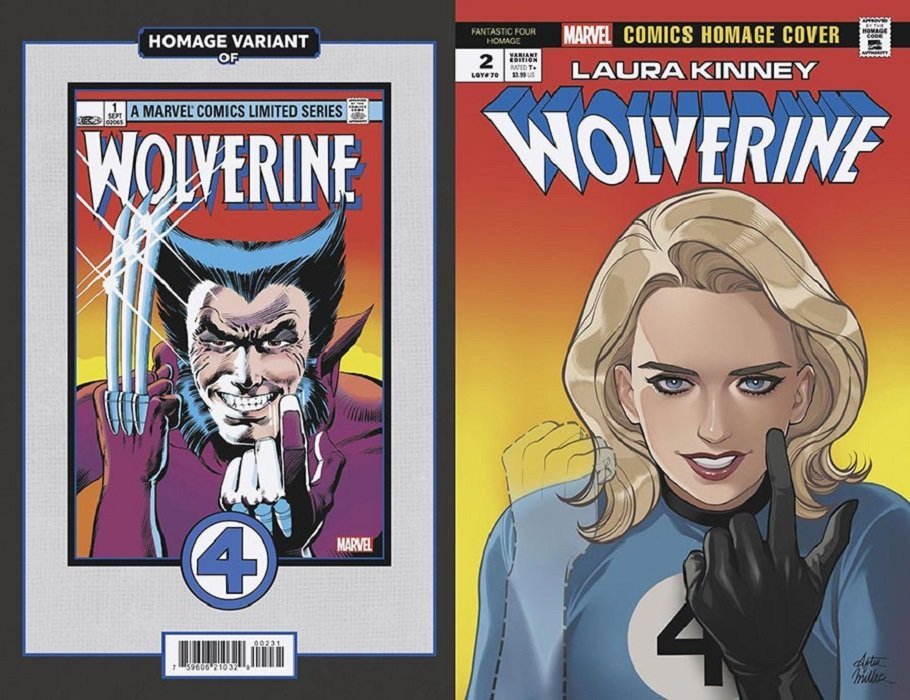 Laura Kinney: Wolverine #2 Jones Variant Cover 3/25 Marvel Comics (CGC ...