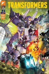 Skybound's Transformers Issue # 3 - 6th print