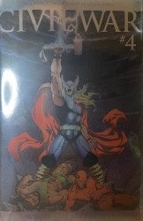 Marvel Comics's Civil War Issue # 4facsimile-b