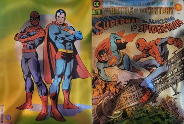 DC Comics's Superman vs the Amazing Spider-Man Issue # 1facsimile-b