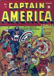 Timely Comics's Captain America Comics Issue 5