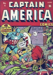 Timely Comics's Captain America Comics Issue 4