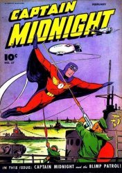 Fawcett Publications's Captain Midnight Issue 37