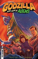IDW Publishing's Godzilla: Here There be Aliens Issue # 2b