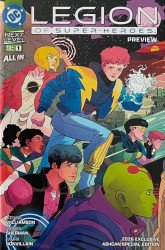 DC Comics's Legion of Super-Heroes Issue ashcan