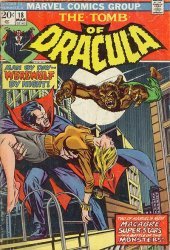 Marvel Comics's The Tomb of Dracula Issue 18