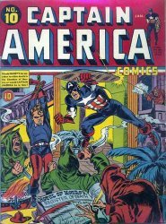 Timely Comics's Captain America Comics Issue 10