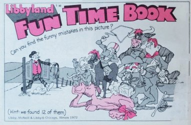 Libby, McNeill & Libby's Libbyland Fun Time Book Issue # 2