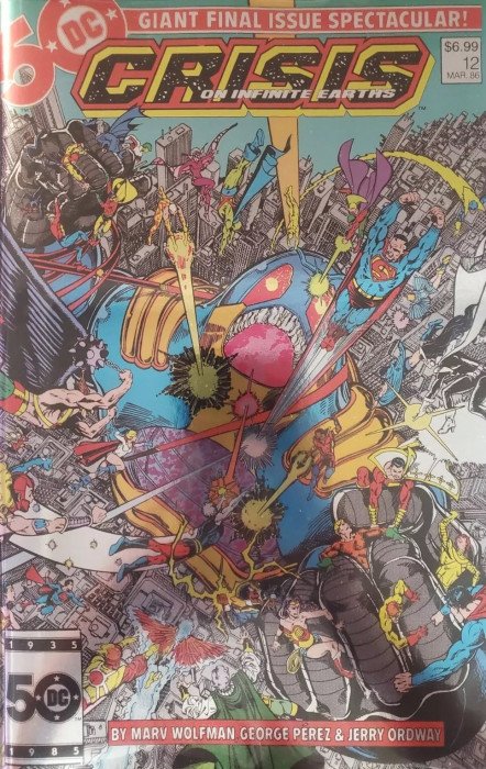 Crisis on Infinite Earths #7 CGC9.0 アメコミ CRISIS on