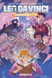Papercutz's Leo Da Vinci: Renaissance Kid Hard Cover # 1