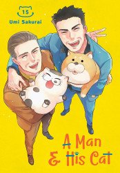 Square Enix Manga's A Man and His Cat Soft Cover # 15