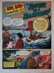 International Harvester Company's Big Red and His International TD-24: River on a Rampage Issue nn