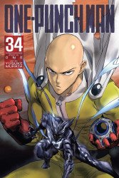 Shonen Jump Manga's One-Punch Man Soft Cover # 34