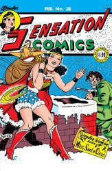 DC Comics's Sensation Comics Issue # 38facsimile
