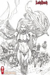 Coffin Comics's Lady Death: Cataclysmic Majesty Issue 1f