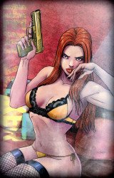 Titan Comics's Heat Seeker: Exposed - A Gun Honey Series Issue # 1m
