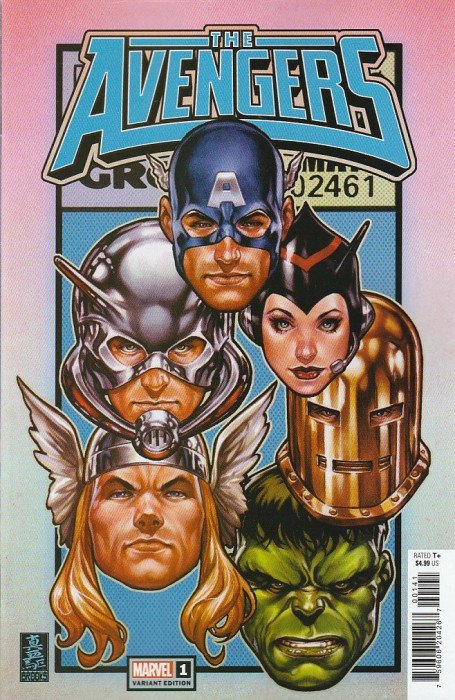 Avengers #1 Brooks Variant Cover 7/23 Marvel Comics (CGC